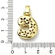 Brass Micro Pave Clear Cubic Zirconia Pendants(KK-M279-01G-C)-3