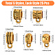 125Pcs 5 Styles Alloy Tube Bails(FIND-PA0001-05)-2