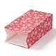 Рождественские тематические прямоугольные бумажные пакеты(CARB-G006-01B)-4