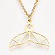 201 Stainless Steel Pendant Necklaces(NJEW-T009-JN075-2-45)-1