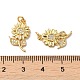 Rack Plating Brass Micro Pave Cubic Zirconia Pendants(KK-K377-60G)-3