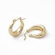 Brass Thick Hoop Earrings for Women(X-EJEW-I270-02G)-2