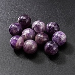 Natural Amethyst Crystal Ball, Reiki Energy Stone Display Decorations for Healing, Meditation, Witchcraft, 16mm(PW-WG50182-03)