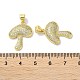 Rack Plating Brass Micro Pave Cubic Zirconia Pendants(KK-Z039-03G)-3