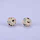 Printed Round Silicone Focal Beads(SI-JX0056A-20)-1