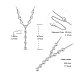 SHEGRACE Brass Pendant Necklaces(JN927A)-6