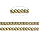 Golden Brass Enamel Curb Chain(CHC-H103-07D-G)-2