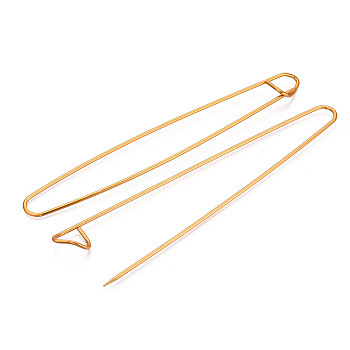 Aluminum Stitch Holder, Gold, 200x30mm, Pin: 2.5mm