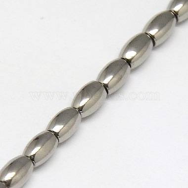 Electroplate Non-magnetic Synthetic Hematite Beads Strands(G-J168-5x3mm-01)-3