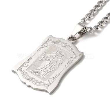 Rectangle 304 Stainless Steel Necklaces