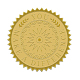 autocollants en relief auto-adhésifs en feuille d'or(DIY-WH0211-012)-1