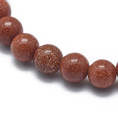 Synthetic Goldstone Bead Stretch Bracelets(X-BJEW-K212-A-002)-2