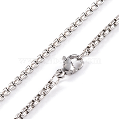 Titanium Steel Box Chain Necklaces(NJEW-P304-01C)-3