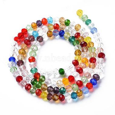 Faceted Glass Beads Strands(GLAA-S197-001B-B01)-2