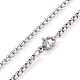 Titanium Steel Box Chain Necklaces(NJEW-P304-01C)-3