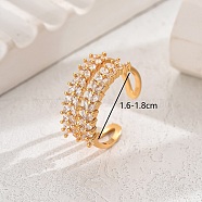 Luxury European American Double-layer Wheat Ear Open Ring for Women.(XP0316-1)
