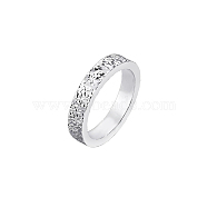 925 Sterling Silver with Micro Pave Cubic Zirconia Rings(VE1152-4)
