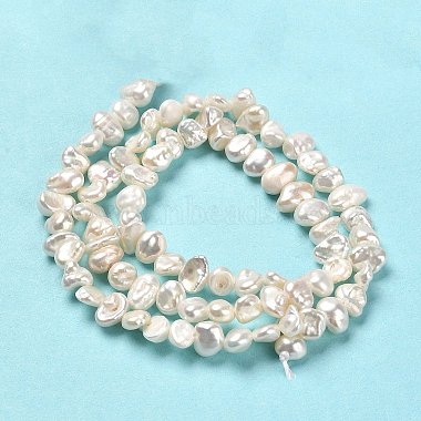 Natural Keshi Pearl Beads Strands(PEAR-J007-12)-3