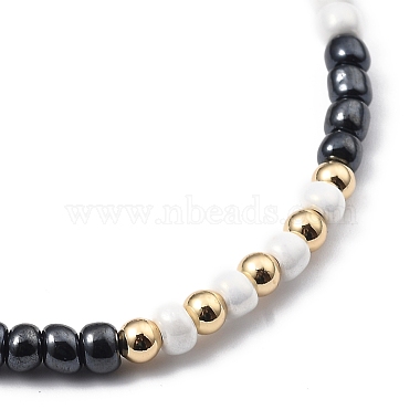 Adjustable Nylon Cord Braided Bead Bracelets(BJEW-JB05480-05)-2