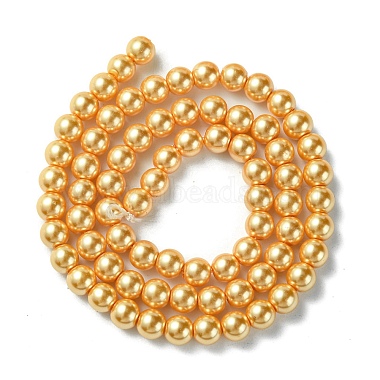 Eco-Friendly Dyed Glass Pearl Round Beads Strands(HY-A002-6mm-RB112)-3