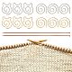 craspire 2pcs aiguilles à tricoter à pointe unique en bambou(TOOL-CP0001-38)-1