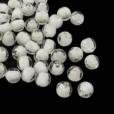 Handmade Luminous Lampwork Beads(LAMP-R125-12mm-01)-1