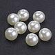 10 mm ronde imité perles acryliques de perles(X-PACR-10D-12)-1