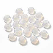 Opalite European Beads, Large Hole Beads, Rondelle, 14x7mm, Hole: 5~6mm(G-S359-073)