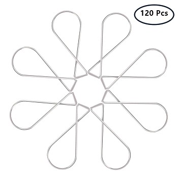 Steel Ceiling Hanging Hooks, Office Display Board Hanger Hook, Stainless Steel Color, 62x27mm