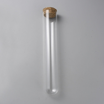 Transparent Glass Dome Cover, Decorative Display Case, Cloche Bell Jar Terrarium with Wood Base, for Dried Flower, Clear, 29x5cm
