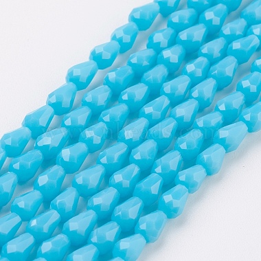 Imitation Jade Glass Beads Strands(GLAA-A036-A13)-2