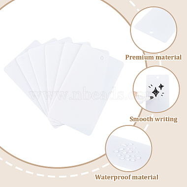 100Pcs Rectangle PP Plastic Price Tags(CDIS-SP0001-39)-5