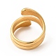 Ионное покрытие (ip) 304 кольцо из нержавеющей стали для мужчин и женщин(RJEW-C049-04B-G)-3