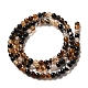 Dyed Black Agate Round Bead Strands(G-P070-22-4mm)-4