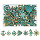 42Pcs 7 Styles Ocean Theme Alloy Pendants(FIND-FH0006-32)-1
