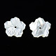 Natural White Shell Mother of Pearl Shell Beads(SSHEL-T014-42A)-3