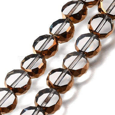 Electroplated Transparent Glass Beads Strands(GL-CBA98F0-06C-06)-1