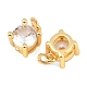 Messing mit Zirkonia-Charms(KK-F927-15G)-2