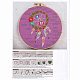 DIY Woven Net/Web with Feather Pattern Embroidery Kit(DIY-O021-17B)-7