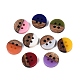 Opaque Resin & Walnut Wood Buttons(RESI-N053-36)-2