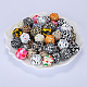 Colorful Pattern Printed Silicone Beads(SI-JX0022A-14)-6