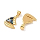 Brass Enamel Pendants(KK-H534-04G)-2