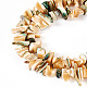 1 brin de perles de coquillages naturels(SSHEL-TA0001-12)-2