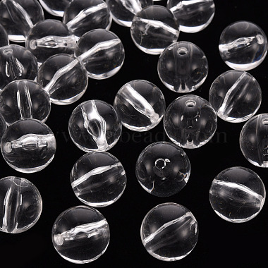 Clear Round Acrylic Beads