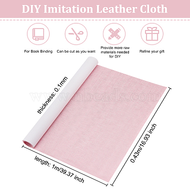 1Pc DIY Imitation Leather Cloth(DIY-OC0010-65D)-2
