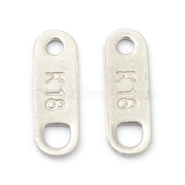 201 Stainless Steel Chain Tabs(STAS-G245-10)-3
