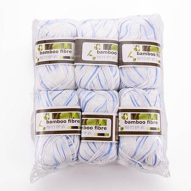Cornflower Blue Bamboo Fiber+Silk Thread & Cord