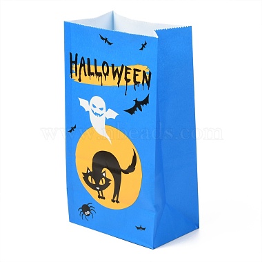 Sacs en papier kraft thème halloween(CARB-H030-A06)-2