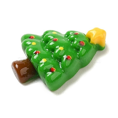 Christmas Theme Opaque Resin Cabochons(RESI-R453-01D)-2