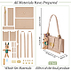 Rabbit DIY Imitation Leather Crossbody Bag Kits(DIY-WH0410-01B)-2